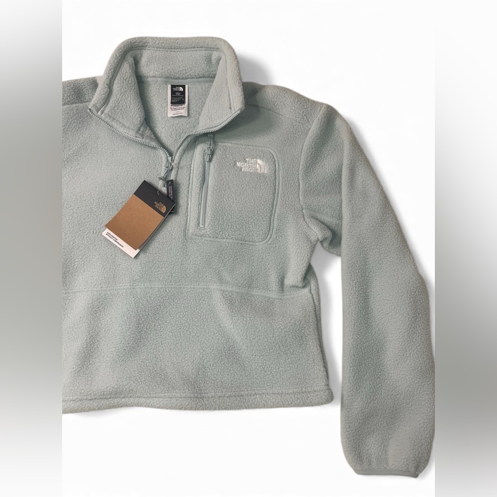 NWT THE NORTH FACE W YUMIORI 1/4 ZIP
MUTED PINE Zip Up. Medium - Picture 4 of 6